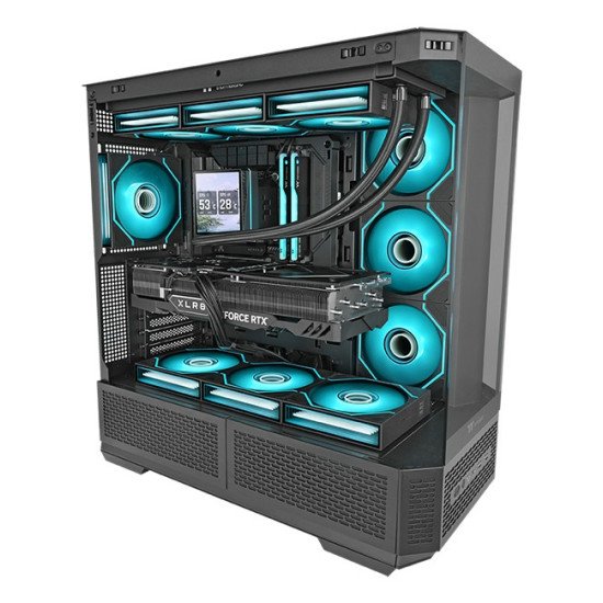Thermaltake SWAFAN 140 EX INFINITY Boitier PC Ventilateur 14 cm Noir 3 pièce(s)