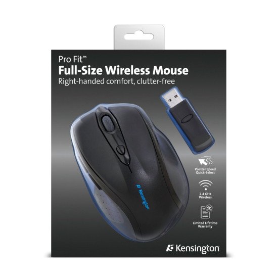 Kensington Pro Fit Souris Optique Sans fil