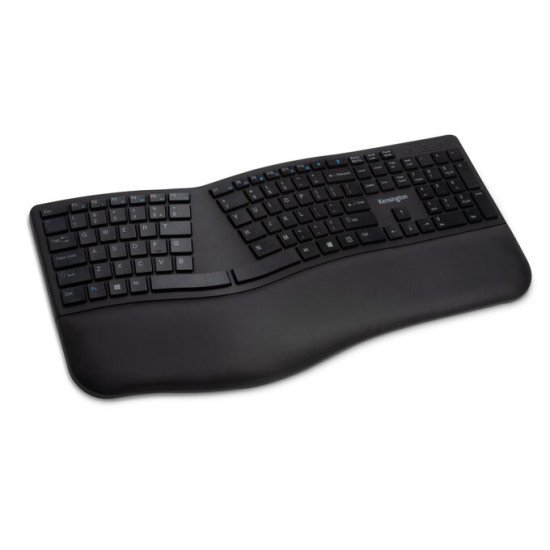 Kensington ProFit Ergo Wrlss clavier FR sans fil +USB  Français Noir