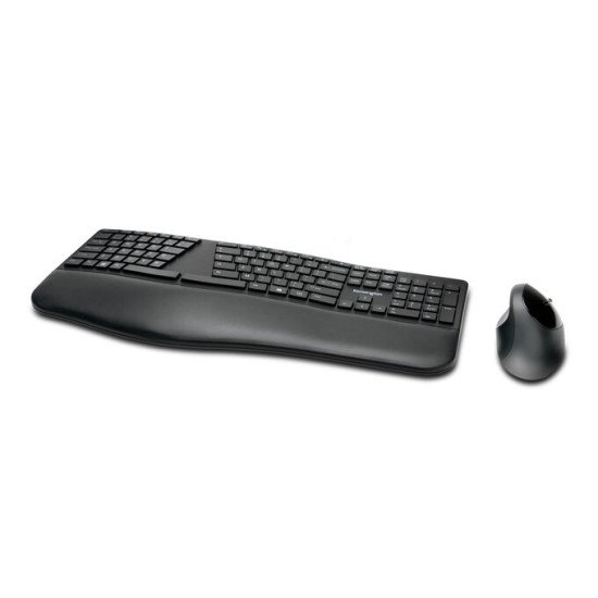 Kensington Clavier et souris sans fil Pro Fit® Ergo (noirs)