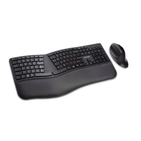 Kensington Clavier et souris sans fil Pro Fit® Ergo (noirs)