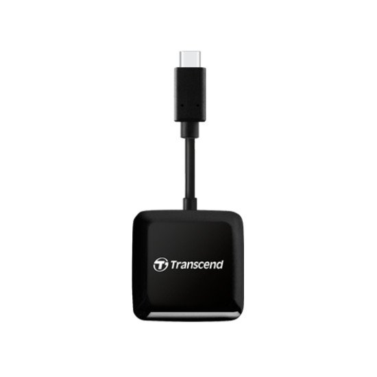 Transcend RDC3 lecteur de carte mémoire USB 3.2 Gen 1 (3.1 Gen 1) Type-C Noir