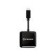 Transcend RDC3 lecteur de carte mémoire USB 3.2 Gen 1 (3.1 Gen 1) Type-C Noir