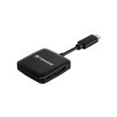 Transcend RDC3 lecteur de carte mémoire USB 3.2 Gen 1 (3.1 Gen 1) Type-C Noir Transcend RDC3 lecteur de carte mémoire USB 3.2 Gen 1 (3.1 Gen 1) Type-C Noir