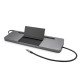 i-tec Metal USB-C Ergonomic 4K 3x Display Docking Station + Alimentation 85 W