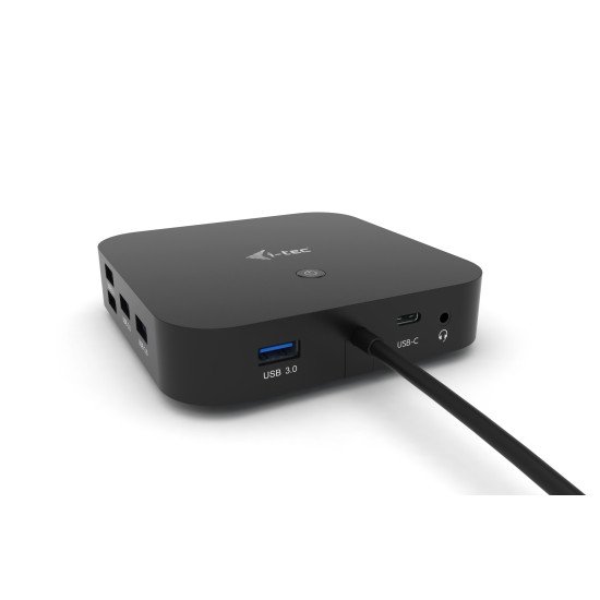 i-tec C31DUALDPDOCKPD station d'accueil Avec fil USB 3.2 Gen 1 (3.1 Gen 1) Type-C Noir