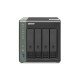 QNAP TS-431X3 AL314 Ethernet/LAN Tower Noir NAS