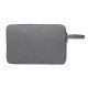 Manhattan Housse Seattle pour ordinateur portable 14,5", grise, rembourrée, intérieur ultra doux, compartiment principal à double zip, poche avant zippée, boucle de transport, résistante à l'eau, garantie 3 ans