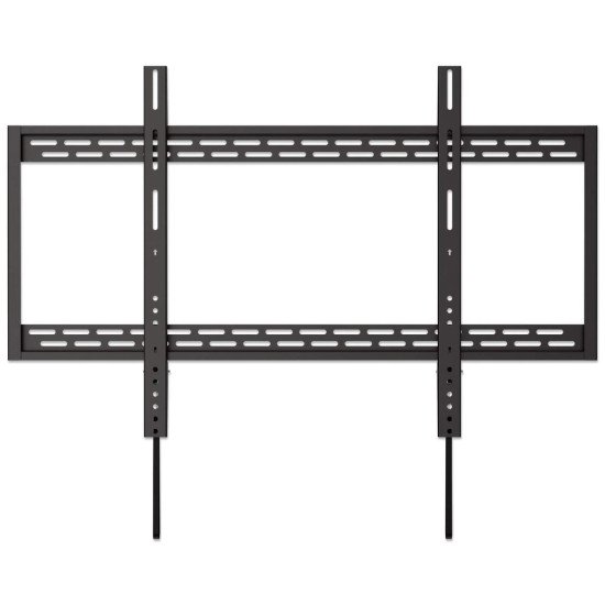 Manhattan Support mural pour TV/moniteurs (fixe), écrans 60" à 100", Compatibilité VESA : de 200x200 à 900x600 mm (vérifiez les dimensions des quatre trous de fixation à l'arrière), charge max. 50 kg, noir
