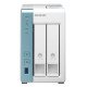 QNAP TS-231P3 AL314 Ethernet/LAN Blanc NAS