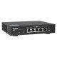 QNAP QSW-1105-5T commutateur réseau Non-géré Gigabit Ethernet (10/100/1000) Noir