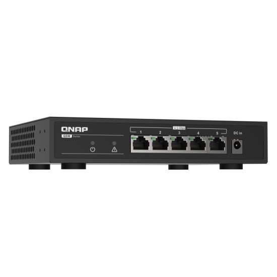 QNAP QSW-1105-5T commutateur réseau Non-géré Gigabit Ethernet (10/100/1000) Noir