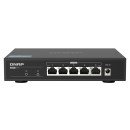 QNAP QSW-1105-5T commutateur réseau Non-géré Gigabit Ethernet (10/100/1000) Noir