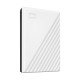 Western Digital My Passport WDBYVG0020BWT-WESN disque dur externe 2 To USB Type-A 2.0/3.2 Gen 1 (3.1 Gen 1) Blanc