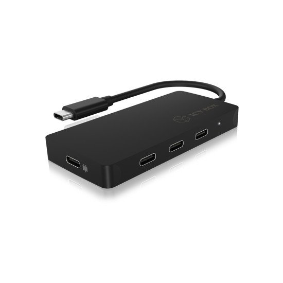 ICY BOX IB-HUB1429-CPD USB 3.2 Gen 2 (3.1 Gen 2) Type-C 10000 Mbit/s Noir