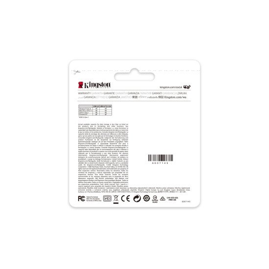 Kingston DataTraveler 80 clé USB 128 Go USB Type-C 3.2 Gen 1 (3.1 Gen 1) Noir, Argent