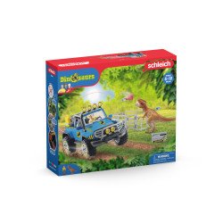 schleich Dinosaurs Voiture tout-terrain avec avant-poste Dino schleich Dinosaurs Voiture tout-terrain avec avant-poste Dino