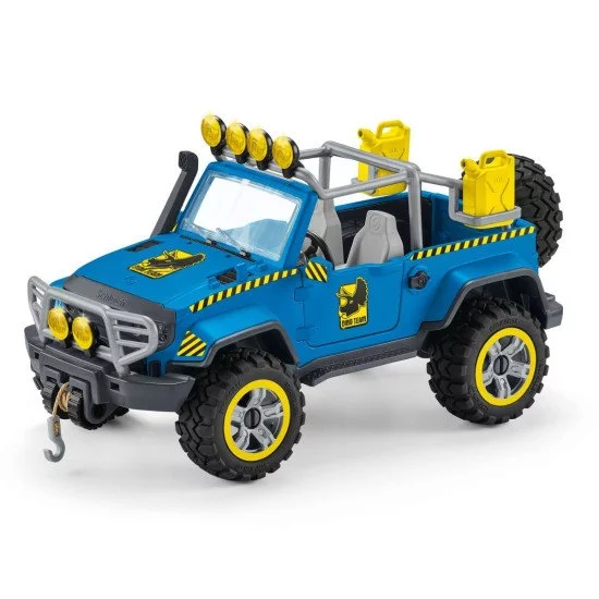 schleich Dinosaurs Voiture tout-terrain avec avant-poste Dino schleich Dinosaurs Voiture tout-terrain avec avant-poste Dino
