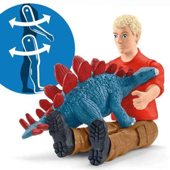 Attaque du Tyrannosaurus Rex Schleich 41465 : set de jeu figurines dinosaures Attaque du Tyrannosaurus Rex Schleich 41465 : set de jeu figurines dinosaures