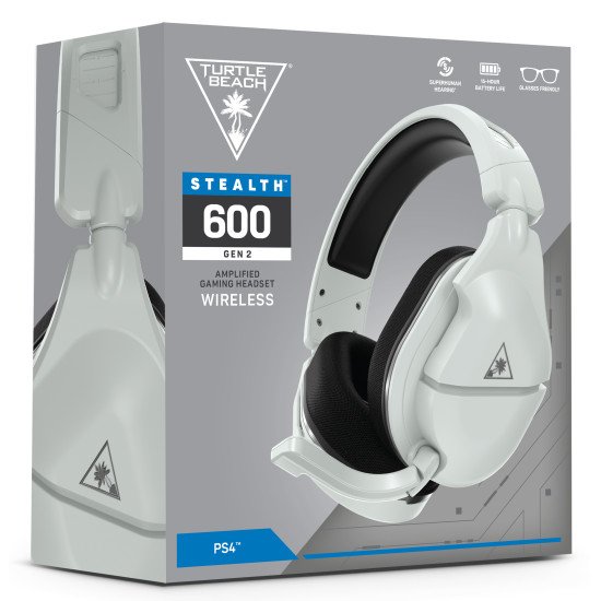 Turtle Beach Stealth 600 Gen 2 Casque Sans fil Arceau Jouer USB Type-C Blanc