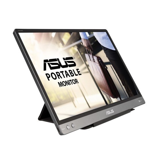 ASUS MB14AC écran PC 35,6 cm (14") 1920 x 1080 pixels Full HD Gris