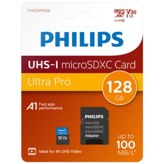 Philips FM12MP65B 128 Go MicroSDXC UHS-I Classe 10