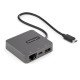 StarTech.com DKT31CHVL station d'accueil Avec fil USB 3.2 Gen 2 (3.1 Gen 2) Type-C Noir, Argent