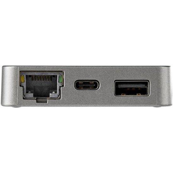 StarTech.com DKT31CHVL station d'accueil Avec fil USB 3.2 Gen 2 (3.1 Gen 2) Type-C Noir, Argent