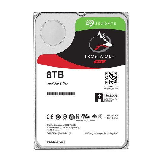 Seagate IronWolf ST8000VNA04 disque dur 3.5" 8000 Go Série ATA III