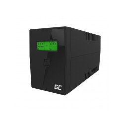 Green Cell UPS01LCD UPS 600 VA 360 W 2 sortie(s) CA Green Cell UPS01LCD UPS 600 VA 360 W 2 sortie(s) CA