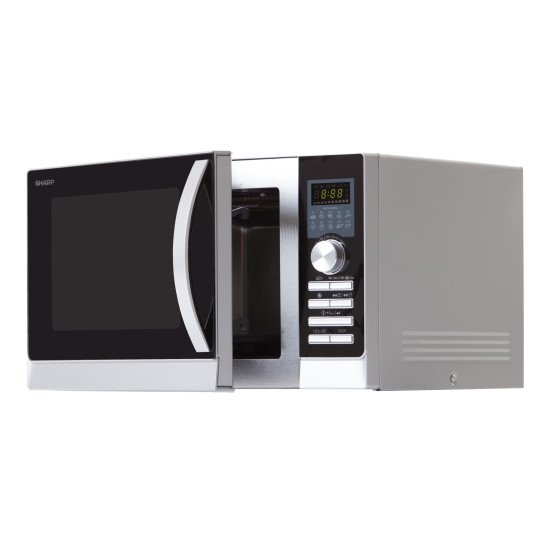 Sharp Home Appliances Microwaves Micro-onde combiné 25 L 900 W Argent