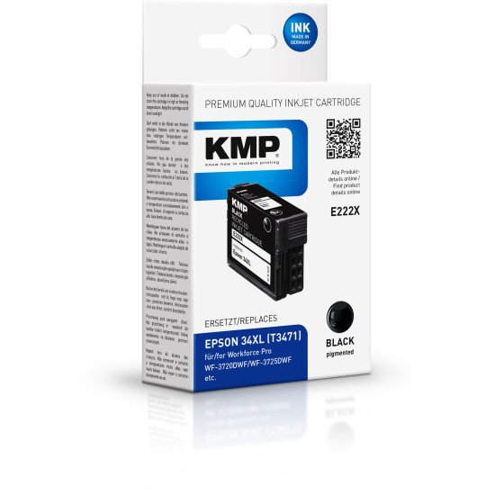 KMP E222X cartouche d'encre 1 pièce(s) Compatible Noir