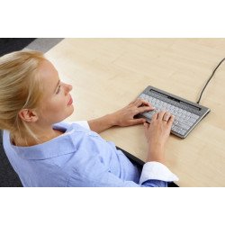 BakkerElkhuizen S-board 840 Clavier USB Gris QWERTY US BakkerElkhuizen S-board 840 Clavier USB Gris QWERTY US