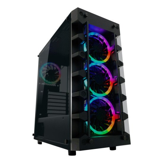 LC-Power Gaming 709B - Solar_System_X Boitier PC Noir