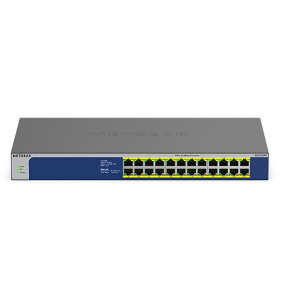 Netgear GS524PP Non-géré Gigabit Ethernet (10/100/1000) Gris