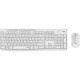 Logitech MK295 Silent Wireless Combo clavier RF sans fil QWERTZ Allemand Blanc