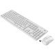Logitech MK295 Silent Wireless Combo clavier RF sans fil QWERTY US International Blanc