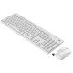 Logitech MK295 Silent Wireless Combo clavier Souris incluse RF sans fil AZERTY Français Blanc