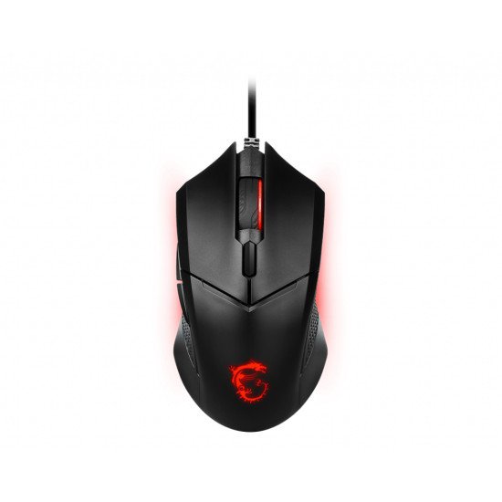 MSI Clutch GM08 souris Jouer Ambidextre USB Type-A Optique 4200 DPI MSI Clutch GM08 souris Jouer Ambidextre USB Type-A Optique 4200 DPI