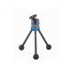 Novoflex BasicPod Mini trépied Caméras numériques 3 pieds Noir, Bleu