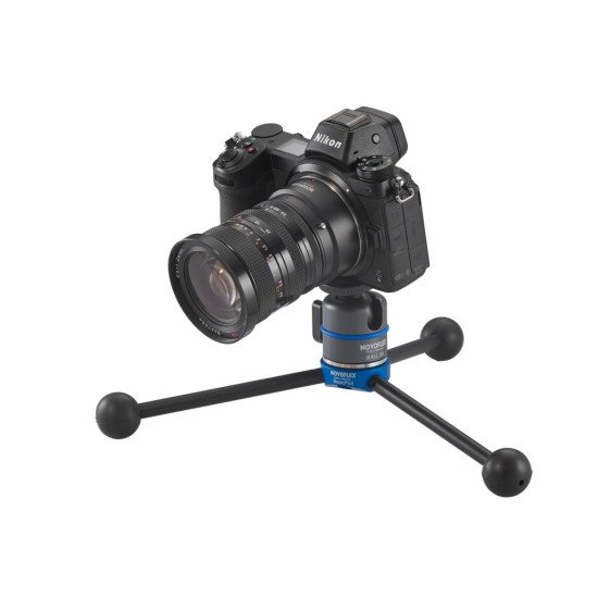 Novoflex BasicPod Mini trépied Caméras numériques 3 pieds Noir, Bleu
