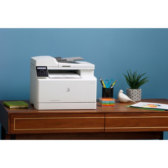 HP Color LaserJet Pro Imprimante multifonction M183fw, Impression, copie, scan, fax, Chargeur automatique de documents de 35 feuilles; Eco-énergétique; Sécurité renforcée; Wi-Fi double bande