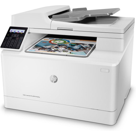 HP Color LaserJet Pro Imprimante multifonction M183fw, Impression, copie, scan, fax, Chargeur automatique de documents de 35 feuilles; Eco-énergétique; Sécurité renforcée; Wi-Fi double bande