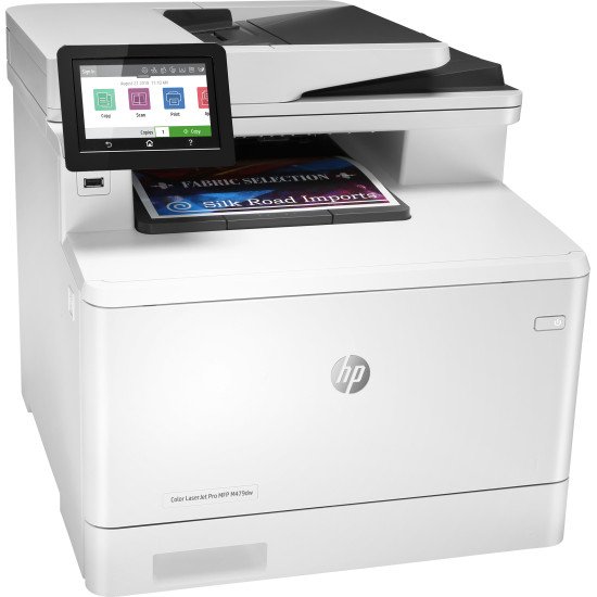HP Color LaserJet Pro Imprimante multifonction M479dw, Impression, copie, numérisation, e-mail, Impression recto-verso; Numérisation vers e-mail/PDF; Chargeur automatique de documents de 50 feuilles HP Color LaserJet Pro Imprimante multifonction M479dw, Impression, copie, numérisation, e-mail, Impression recto-verso; Numérisation vers e-mail/PDF; Chargeur automatique de documents de 50 feuilles