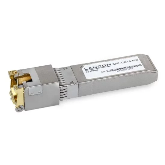 Lancom Systems SFP-CO10-MG module émetteur-récepteur de réseau Cuivre 10000 Mbit/s Lancom Systems SFP-CO10-MG module émetteur-récepteur de réseau Cuivre 10000 Mbit/s