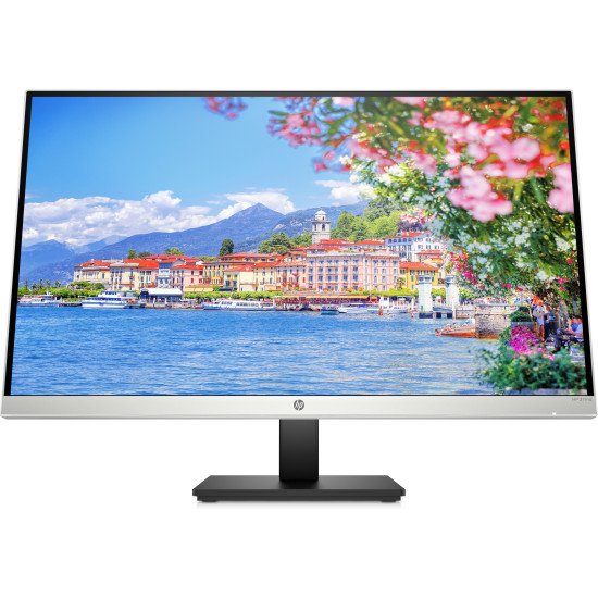 HP 27mq écran PC 27" 2560 x 1440 pixels Quad HD LED Noir, Argent