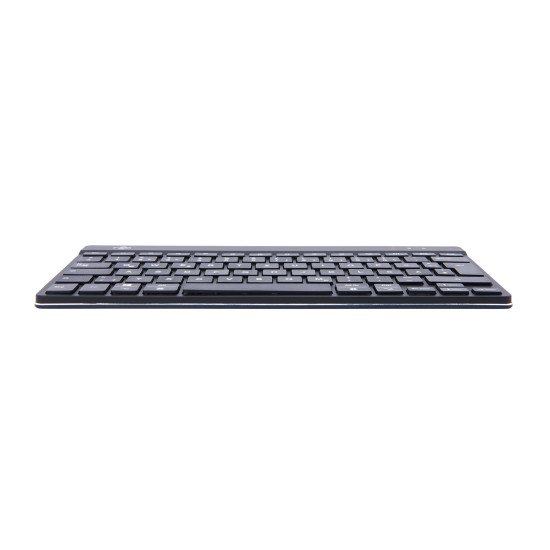 R-Go Tools R-Go Clavier Compact Break, QWERTZ (DE), noir, filaire