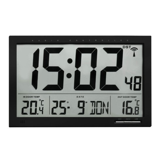 TFA-Dostmann 60.010347 station météo numérique Noir LCD Batterie