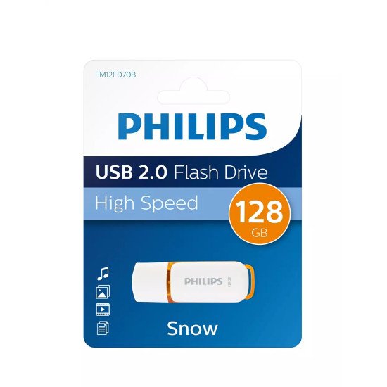 Philips FM12FD70B lecteur USB flash 128 Go USB Type-A 2.0 Blanc