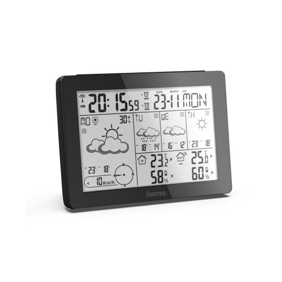 Hama Meteotime Noir Batterie